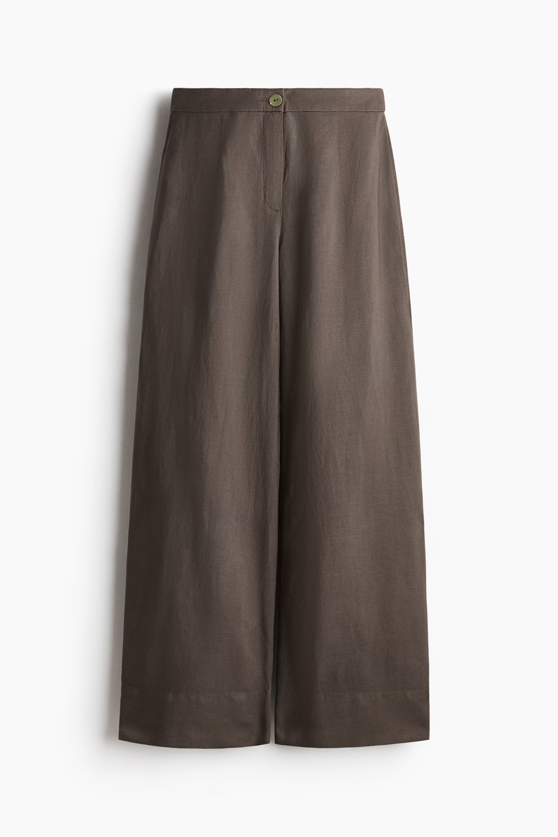 Linen-blend trousers | H&M (UK, MY, IN, SG, PH, TW, HK)
