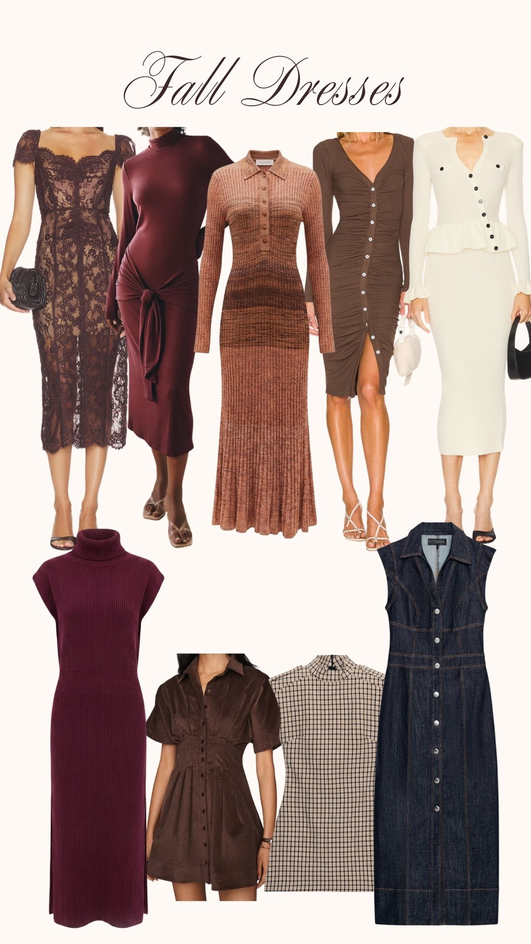 Fall Dresses 🤎🍂

#LTKSeasonal #LTKootd #LTKgrwm