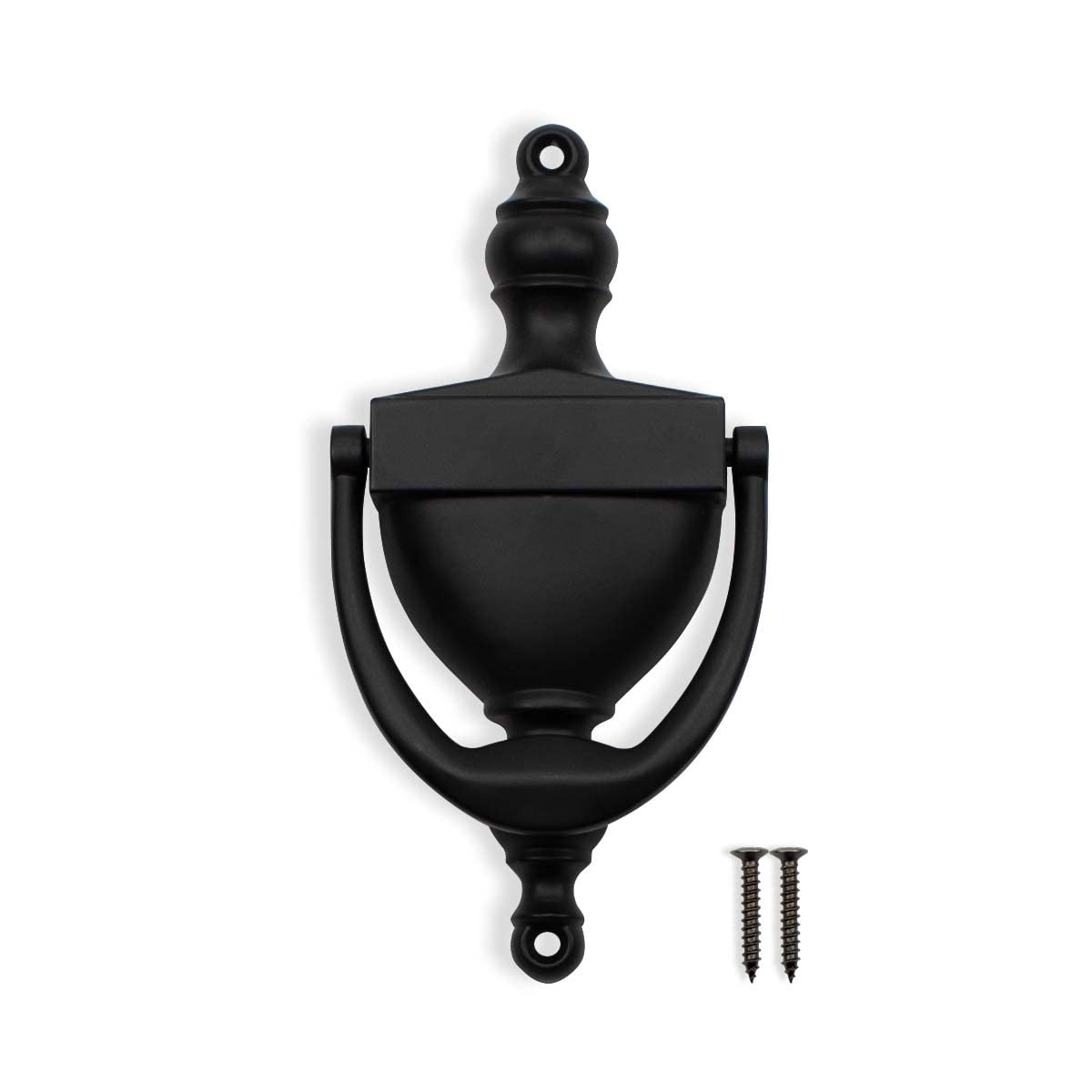 Black Door Knocker Hardware Door Knockers for Front Door, 6.2 inch Height (6.2" Height, Nickel) | Amazon (US)