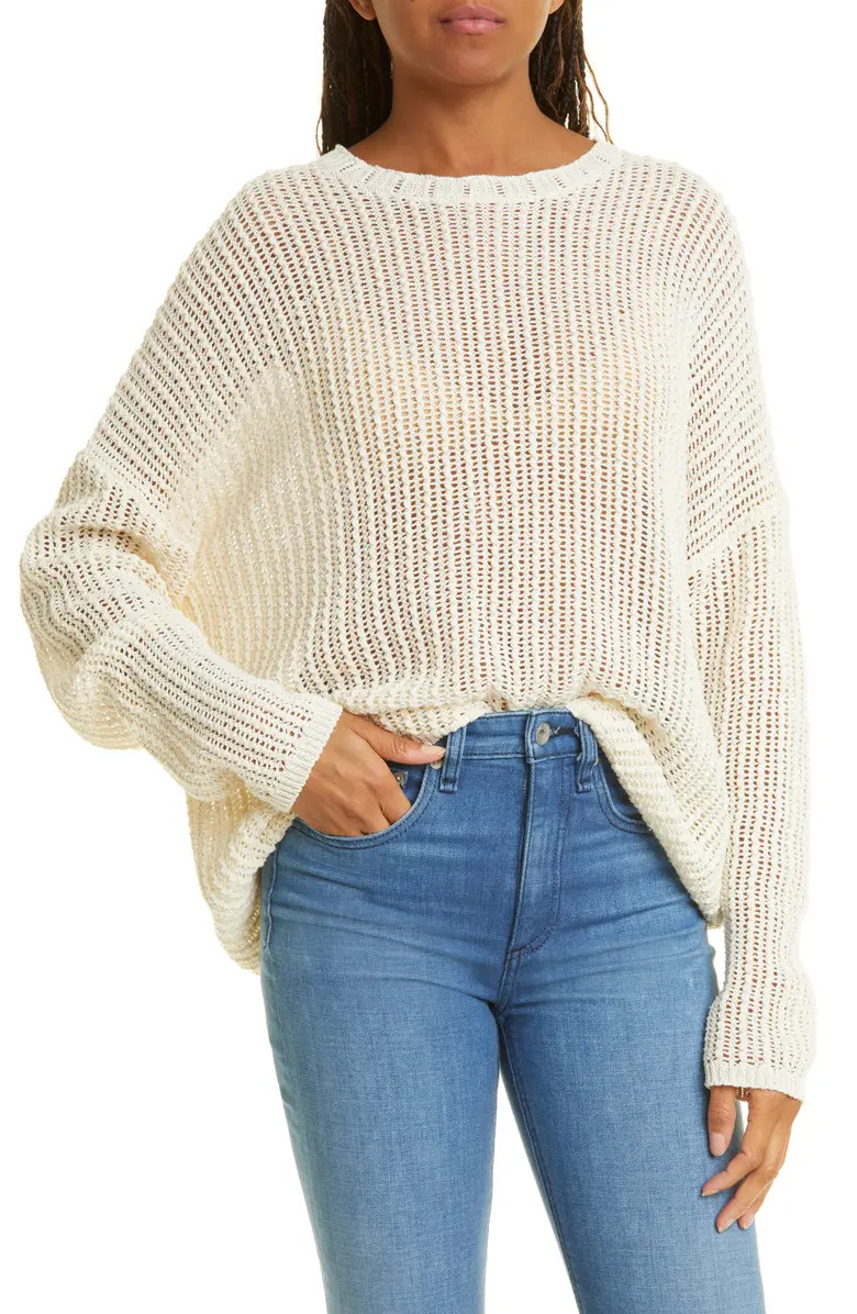 rag & bone Riley Open Stitch Sweater | Nordstrom | Nordstrom Canada