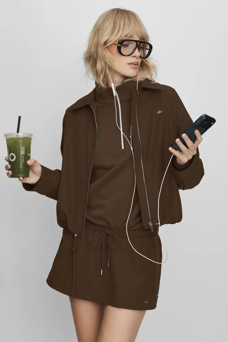 Best Bet Full Zip Jacket | Alo Yoga