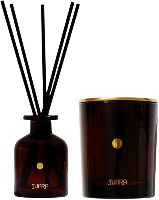 JUARA Joy Candle & Candlenut Reed Diffuser Bundle - Coconut Soy Wax Candles for Home and Indonesi... | Amazon (US)