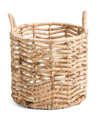 Medium Natural Storage Basket | TJ Maxx