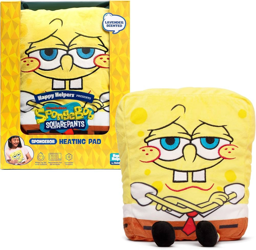 Happy Helpers SpongeBob By Relatable, The Cozy Comfort That's Anything But Boring, Get Relief Wit... | Amazon (US)