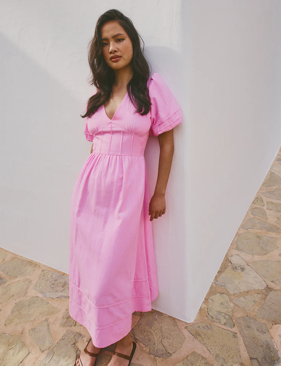 Pink Clover Midi Dress
  

  
    
      £44.50
      £89.00 | Nobody's Child