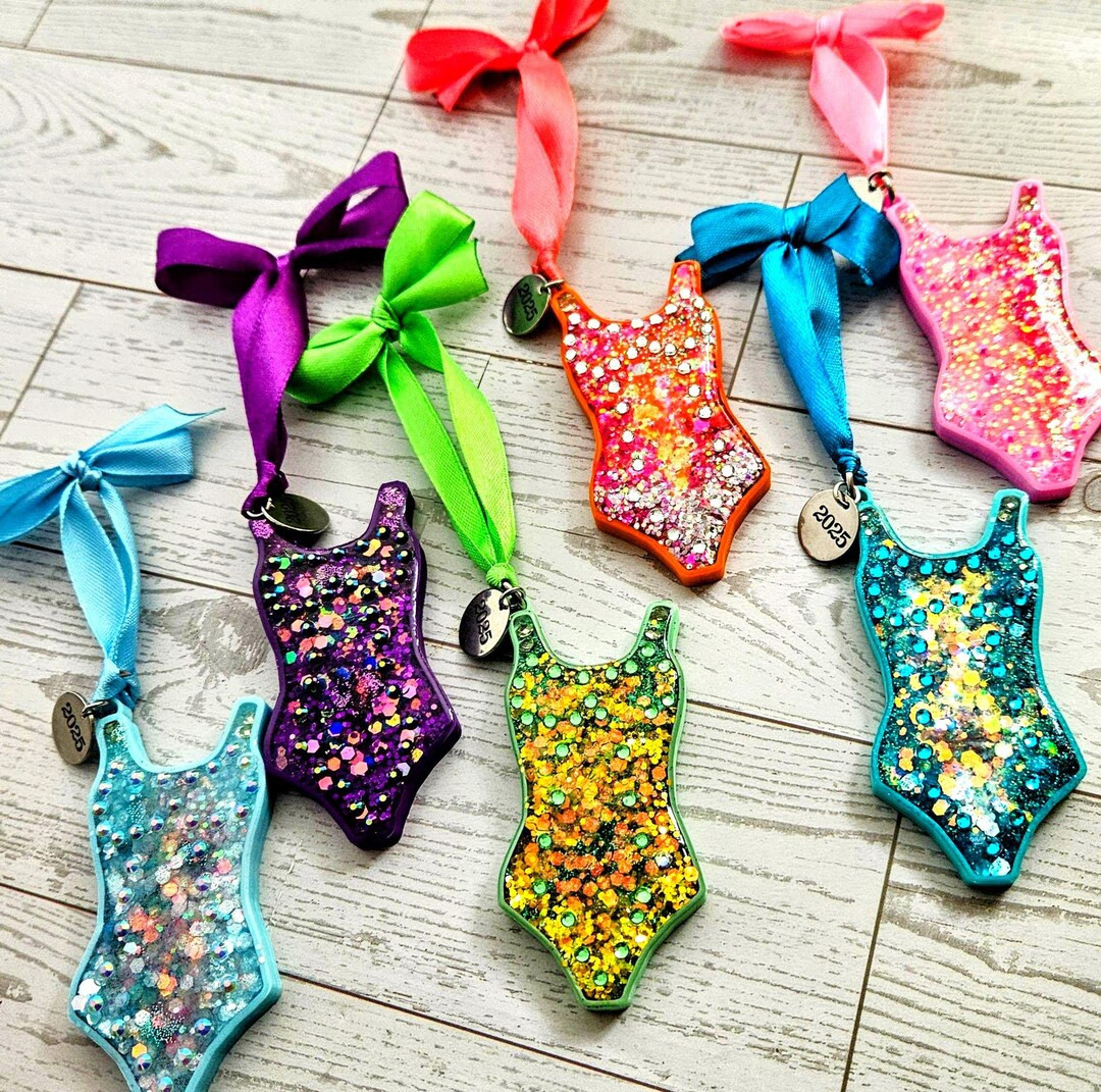 Showgirl Era Ornaments – Handmade Glitter Rhinestone Christmas Decor - Etsy | Etsy (US)