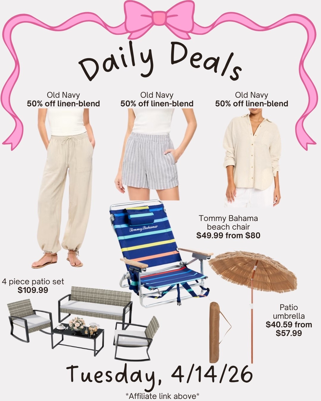 Daily deals 

#LTKSaleAlert #LTKSeasonal #LTKMidsize