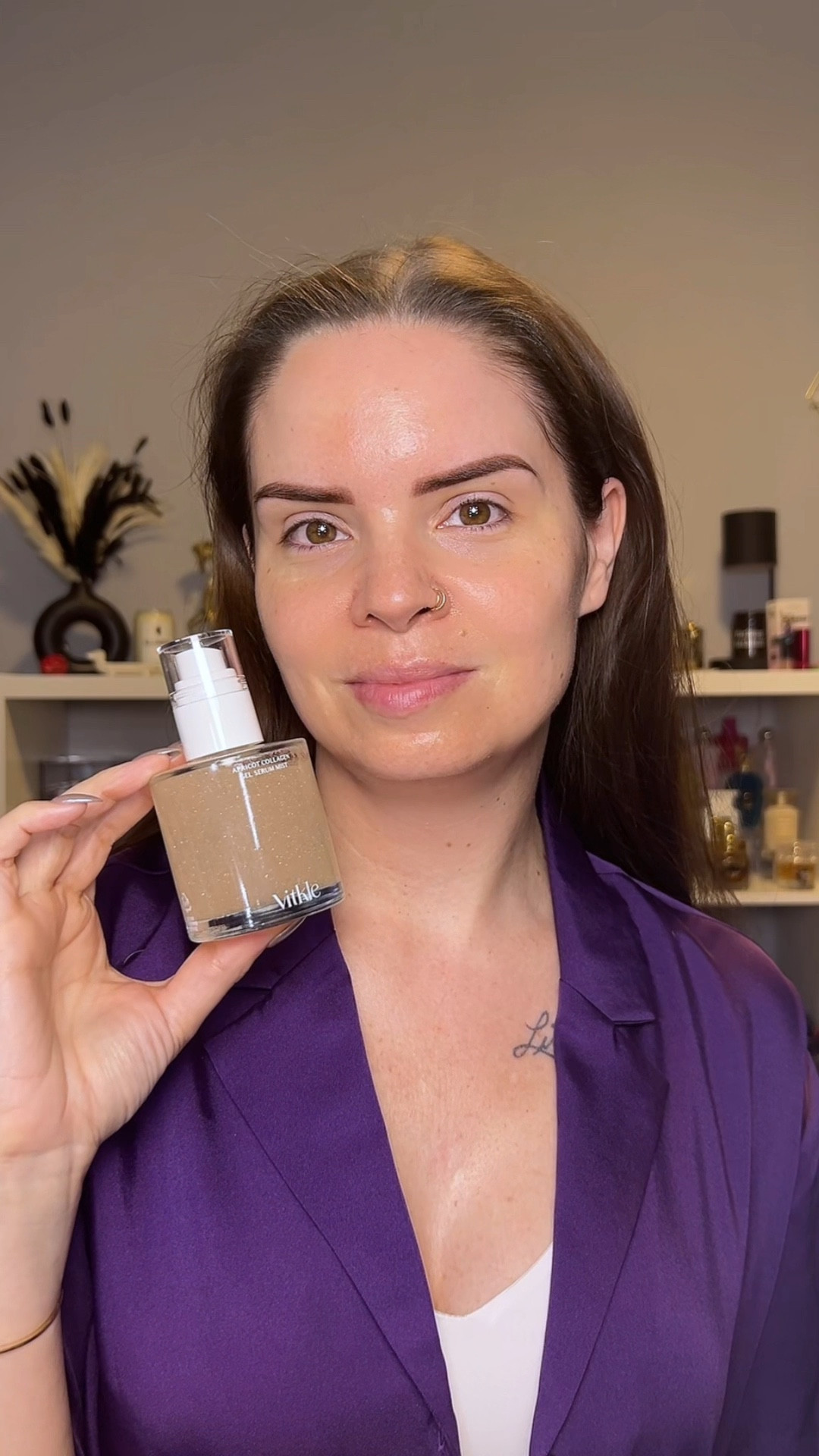 I've been loving the Vitkle Apricot Collagen Gel Serum Mist for skin prep! #vitkle #collagenmist #skincare #skinprep #collagenskincare

#LTKBeauty #LTKStyleTip