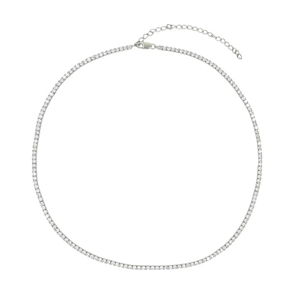 Thin Tennis Necklace | Jennifer Miller Jewelry