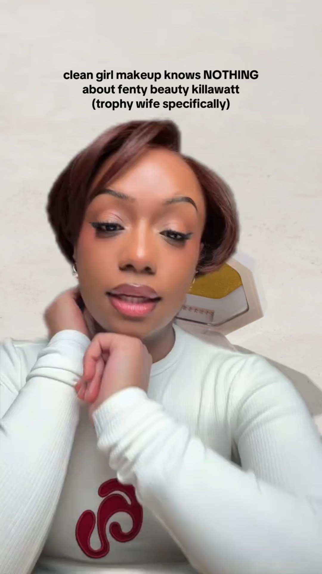 the impact of @Fenty Beauty  should be in textbooks and i’m SO serious. trophy wife was everything to me