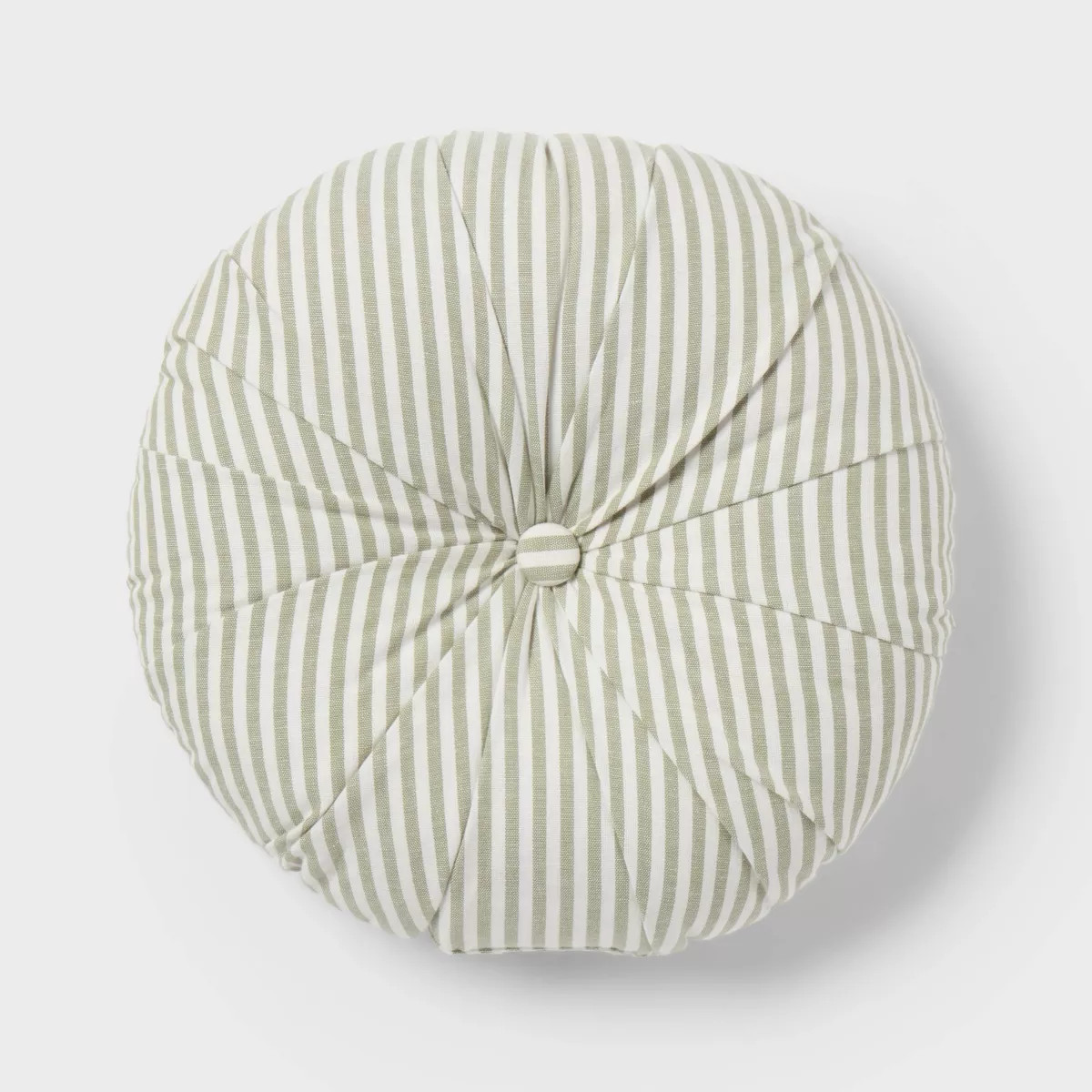 16"x16" Round Striped Decorative Throw Pillow Blue for Dorm - Threshold™ | Target
