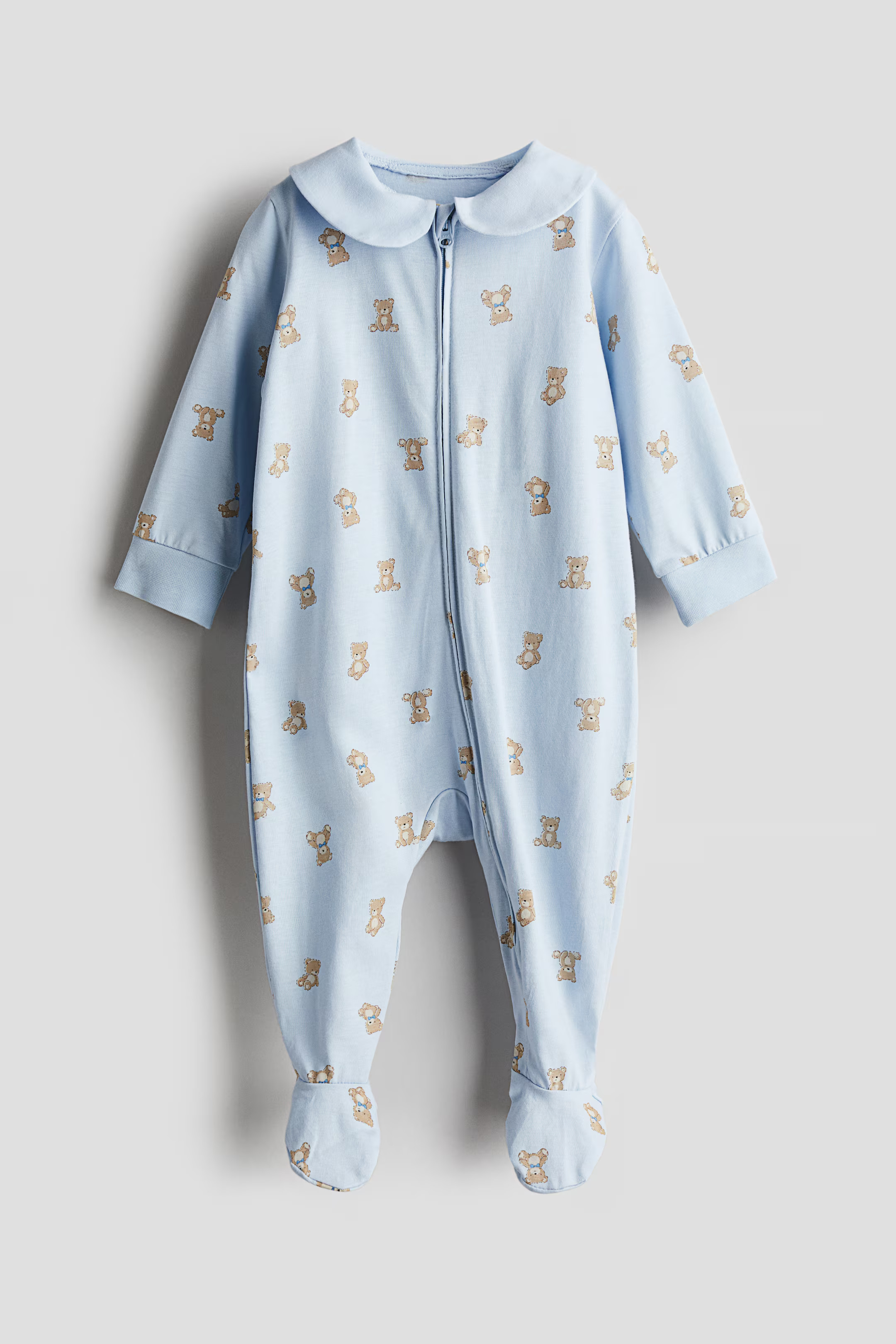 Color - Light blue/teddy bears | H&M (US + CA)