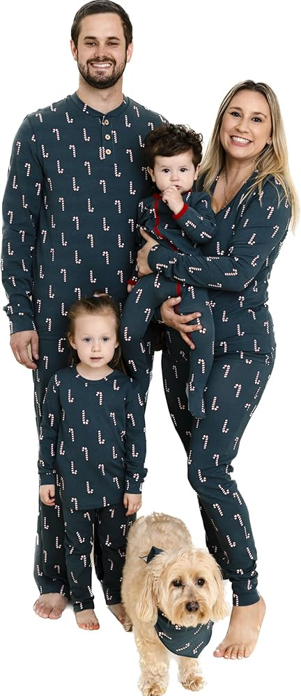 Owlivia Christmas Halloween Pajamas For Family, Organic Cotton Holiday Pajamas Matching Sets | Amazon (US)