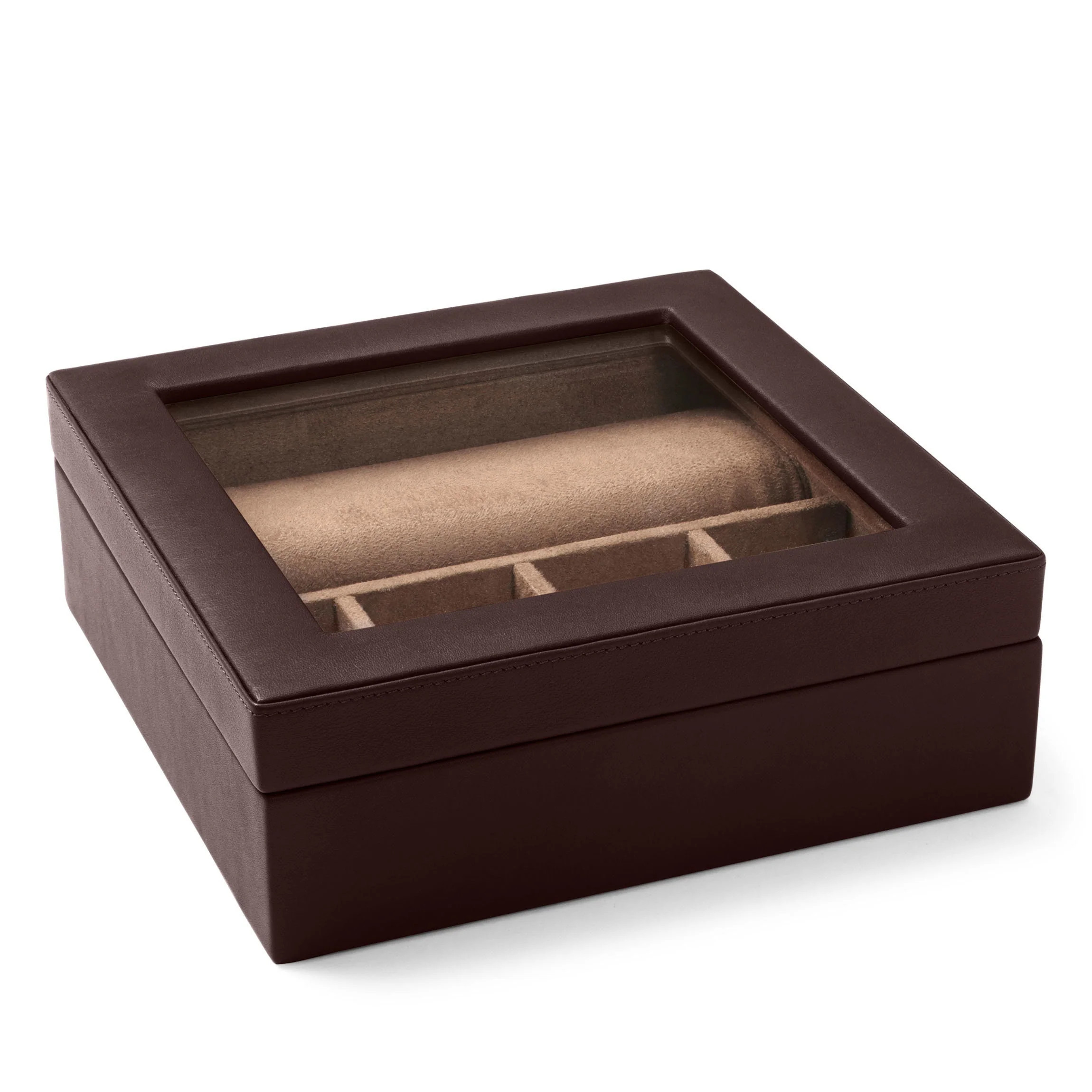 Deluxe Watch Case Brown | Leatherology
