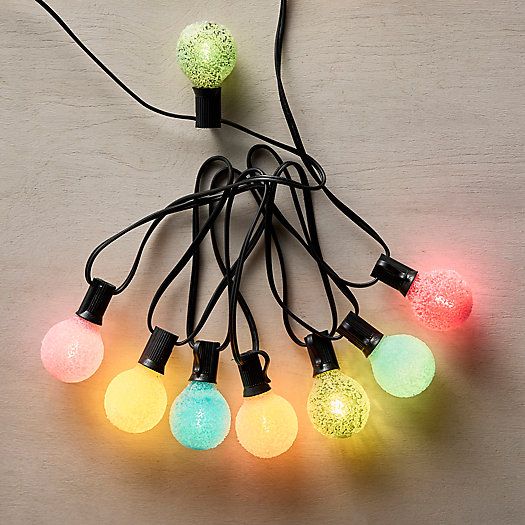 Stargazer Garden Lights Color Story Bulbs, Sugared Winter Set of 21 Bulbs Only | Terrain