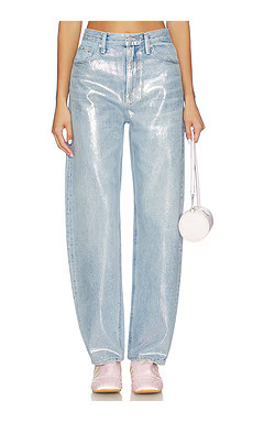PISTOLA Wes High Rise Barrel Jeans in Spellbound from Revolve.com | Revolve Clothing (Global)