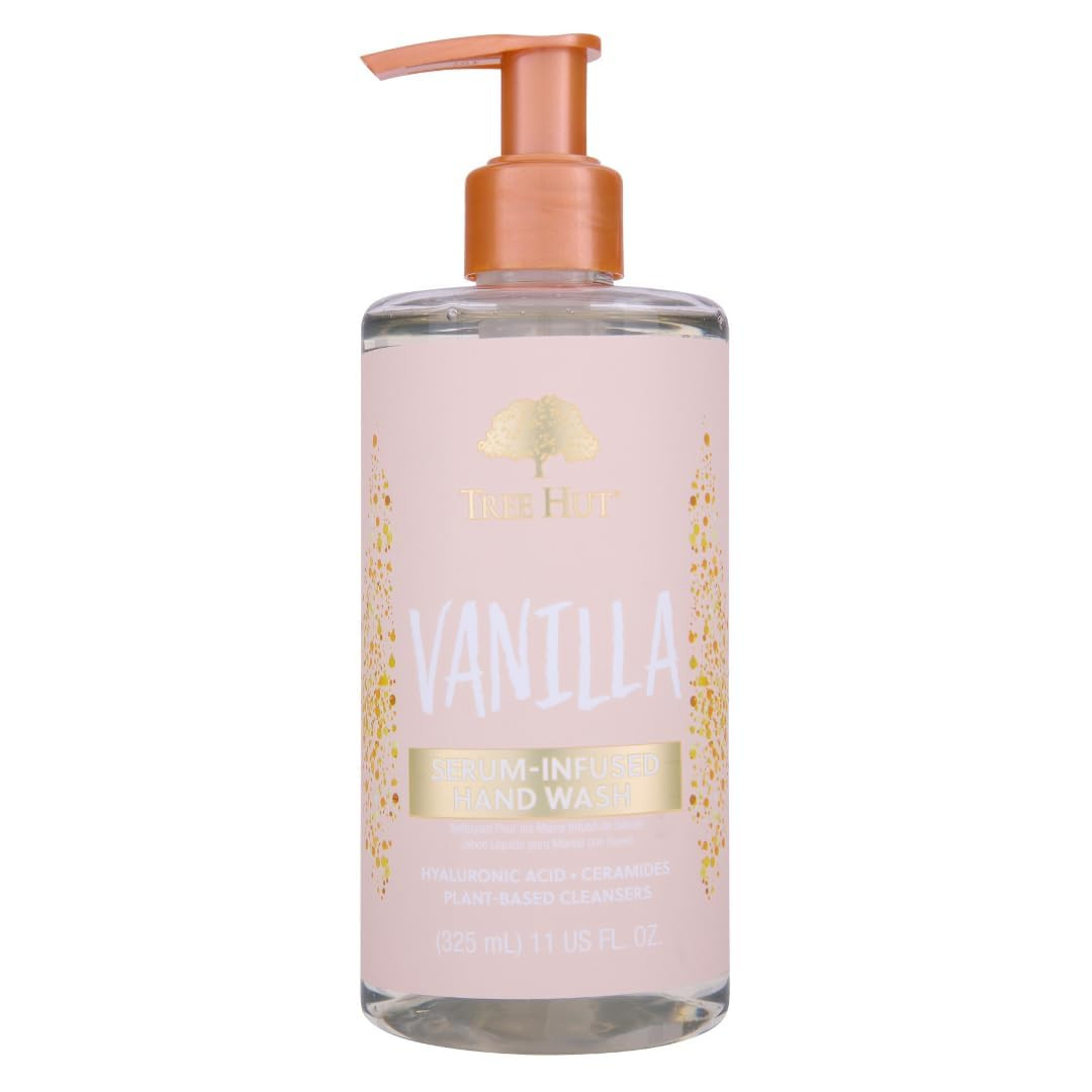 Tree Hut Vanilla Serum Infused Hand Wash, 11 Fl Oz | Amazon (US)