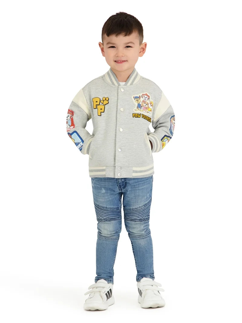 Paw Patrol Toddler Boy Bomber Jacket, Sizes 12M-5T | Walmart (US)