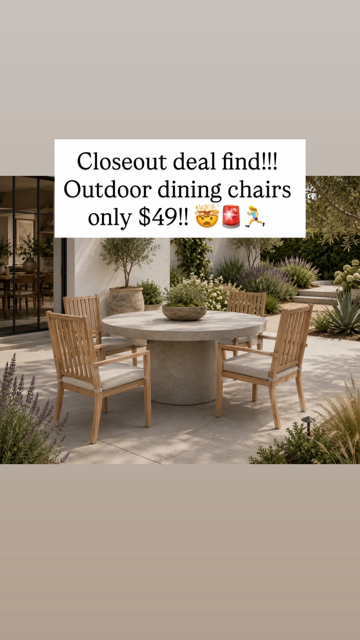 $49 outdoor dining chairs sale 🤯😍🚨

#LTKSeasonal