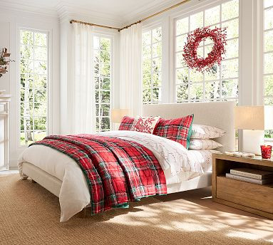 Stewart Plaid Cloud Quilt | Pottery Barn (US)