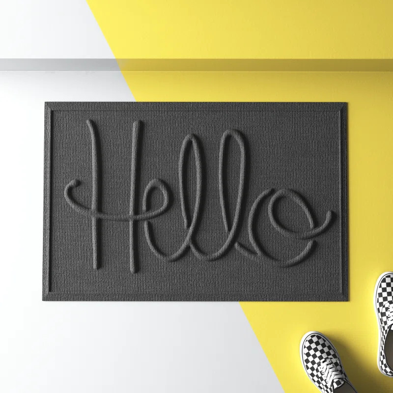 Waterhog Hello Doormat | Wayfair North America