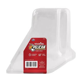 Wooster 1 Qt. Plastic Pelican Pail Liner (3-Pack) 0B87290000 - The Home Depot | The Home Depot