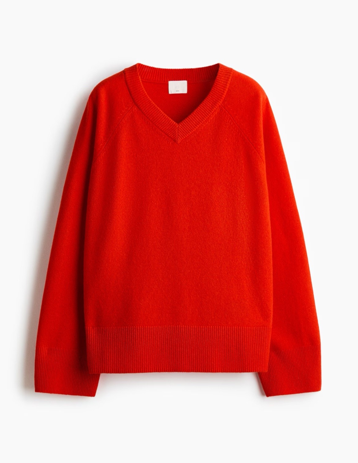 Red wool v neck sweater 

#LTKFindsUnder100 #LTKSeasonal