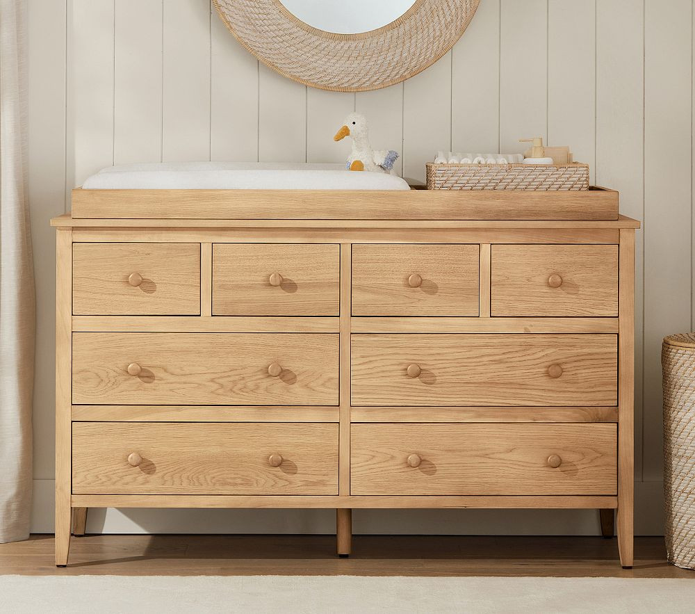 Emerson 8-Drawer Changing Table (57w x 19d") | Pottery Barn Kids