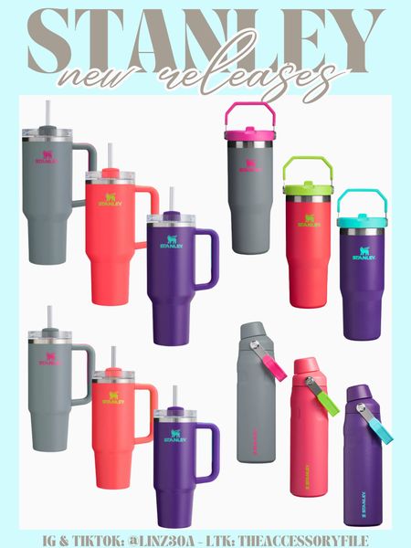 New Stanley tumblers and iceflows just released 

Travel cup, insulated drinking cup, thermos, travel must haves, travel accessories, Father’s Day gift ideas 

#LTKTravel #LTKGiftGuide #LTKFindsUnder50