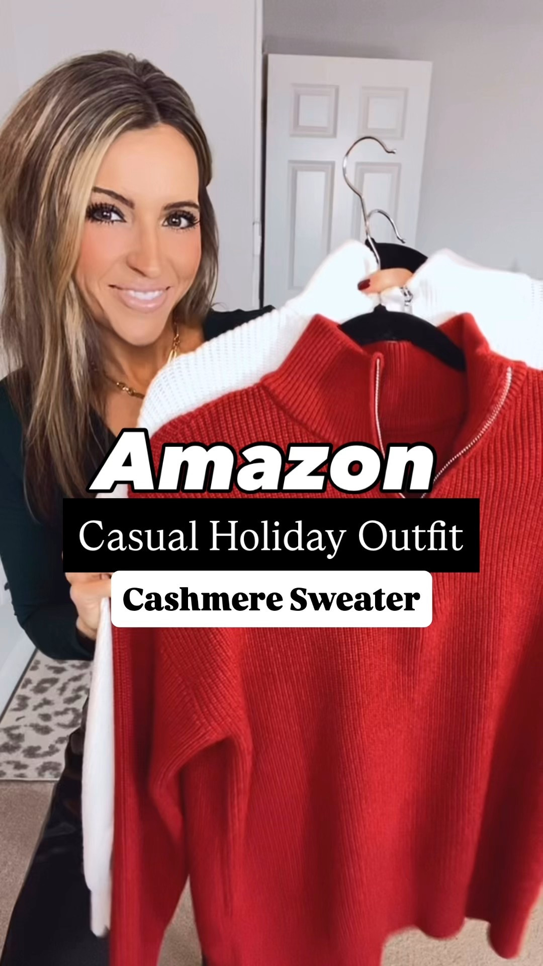 Amazing quality cashmere sweater! Love it paired with leggings over my fav tunic top. Makes an adorable easy grab & go holiday outfit! Wearing xs 

#LTKSeasonal #LTKCyberWeek #LTKSaleAlert