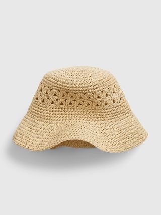 Straw Bucket Hat | Gap (US)