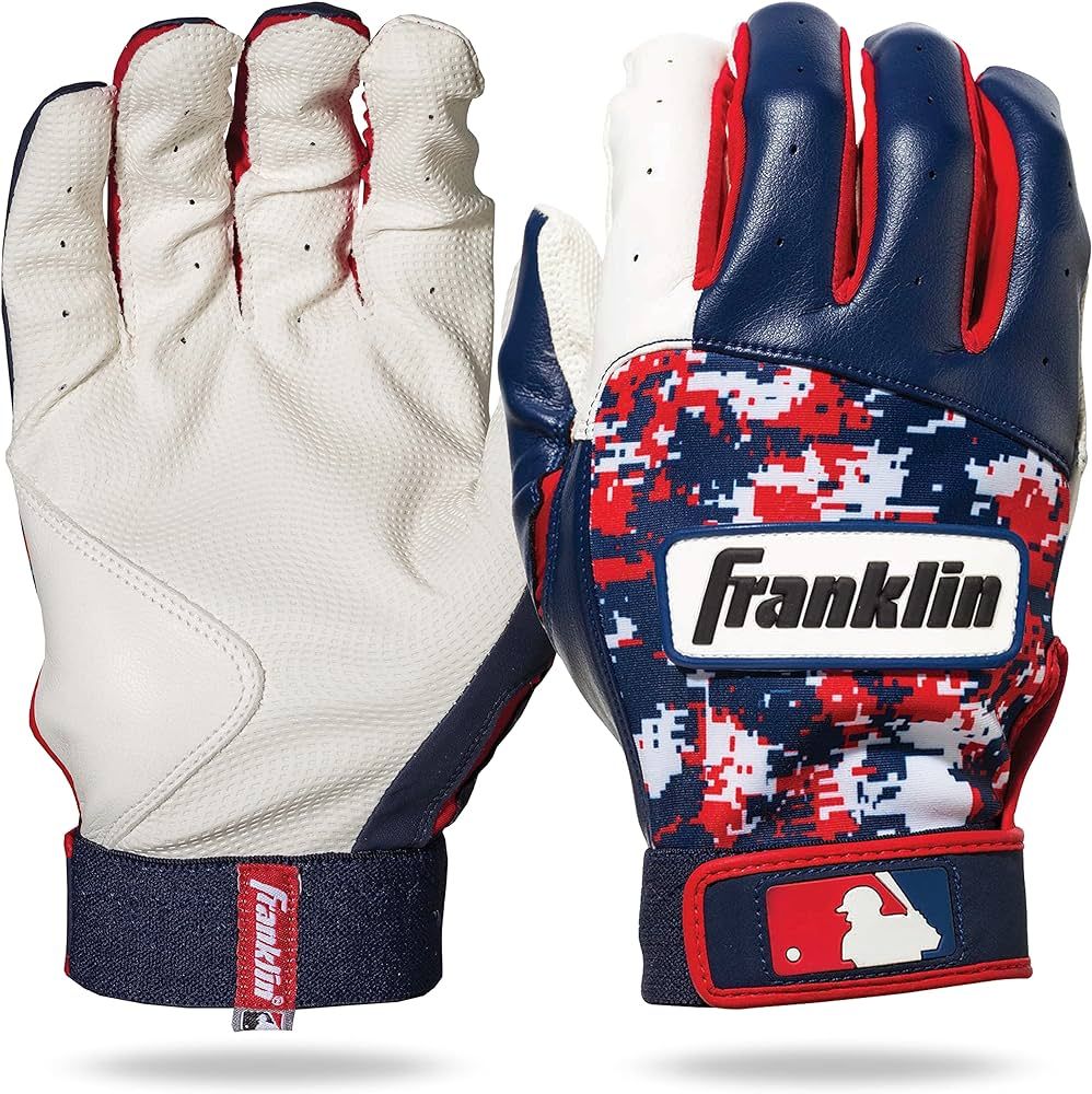 Franklin Sports MLB Batting Gloves - Digitek Camo Baseball + Softball Batting Gloves | Amazon (US)