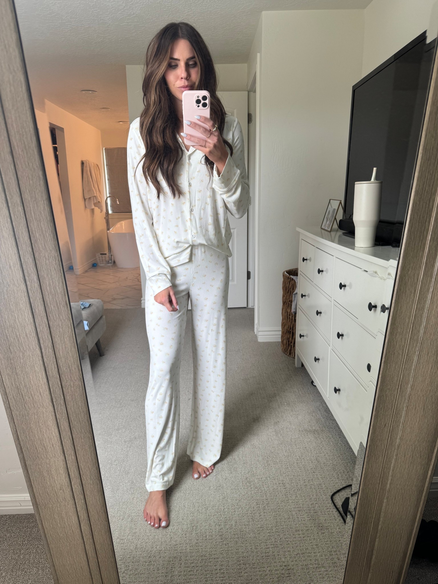 I just got the COMFIEST jammie’s in for a girls trip coming up!!!!   I am obsessed with these, the print, the feel, everything is perfection! 

#LTKActive #LTKStyleTip #LTKTravel