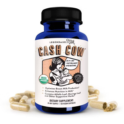 Legendairy Milk Cash Cow Vegan Supplement Capsule - 60ct | Target