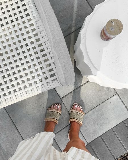 These are the cutest sandals I found in my recent sandal hall from Nordstrom. So comfy, and I love the woven details.

#LTKStyleTip #LTKShoeCrush #LTKHome
