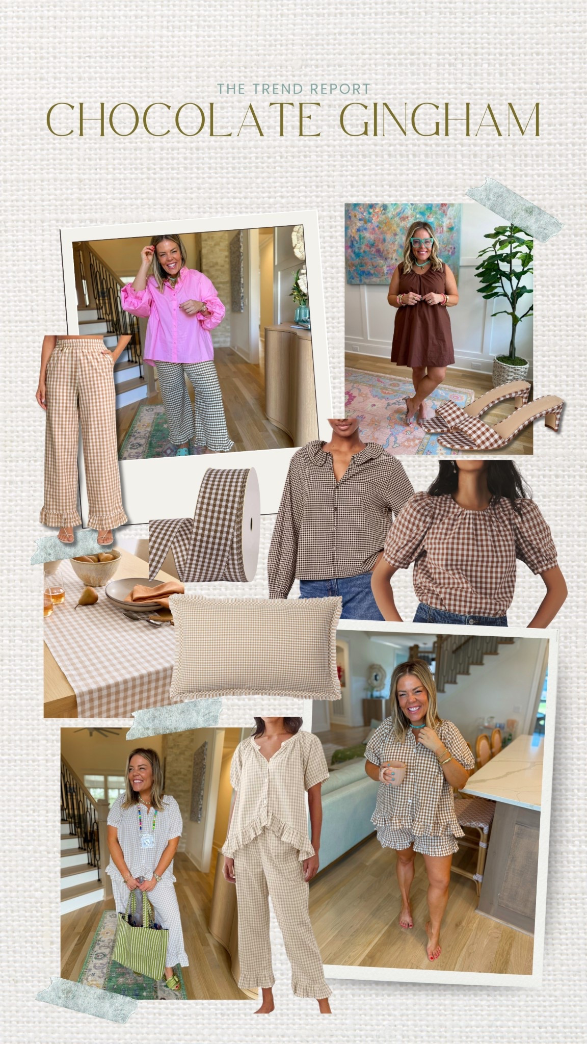 Trending: Chocolate gingham 🤎✨

#LTKSeasonal #LTKStyleTip