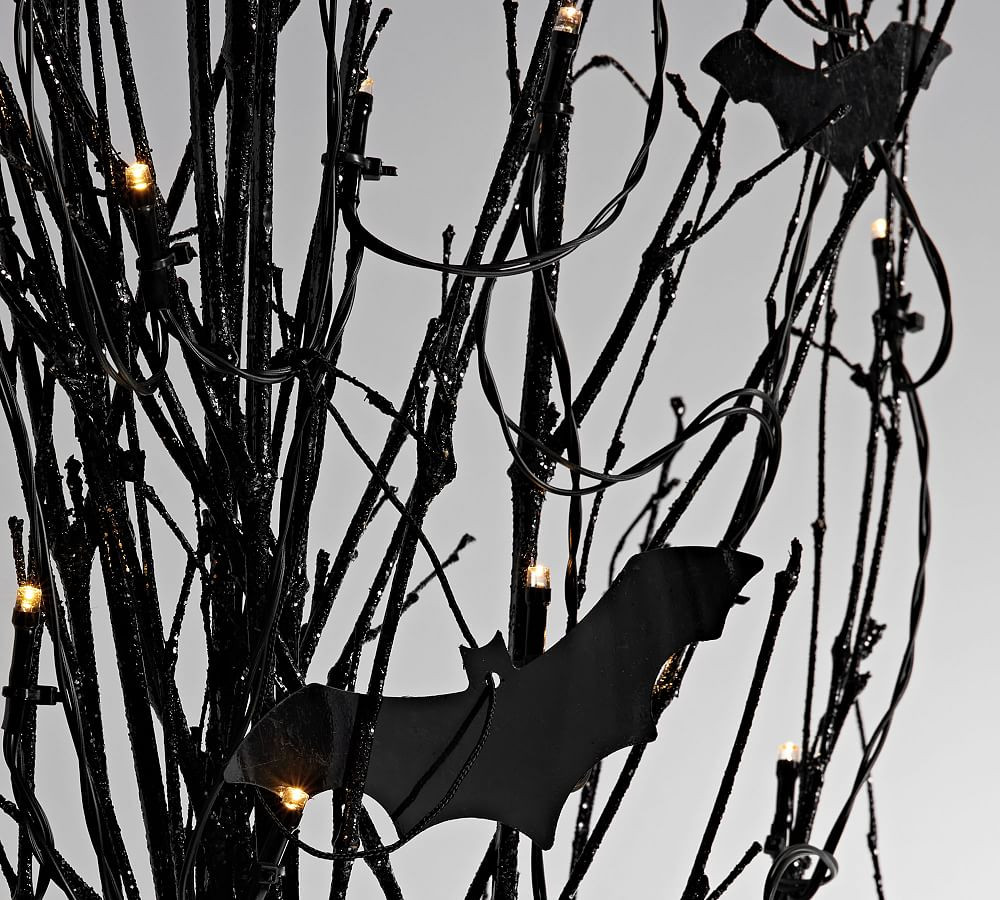 Lit German Glitter Tree | Pottery Barn (US)