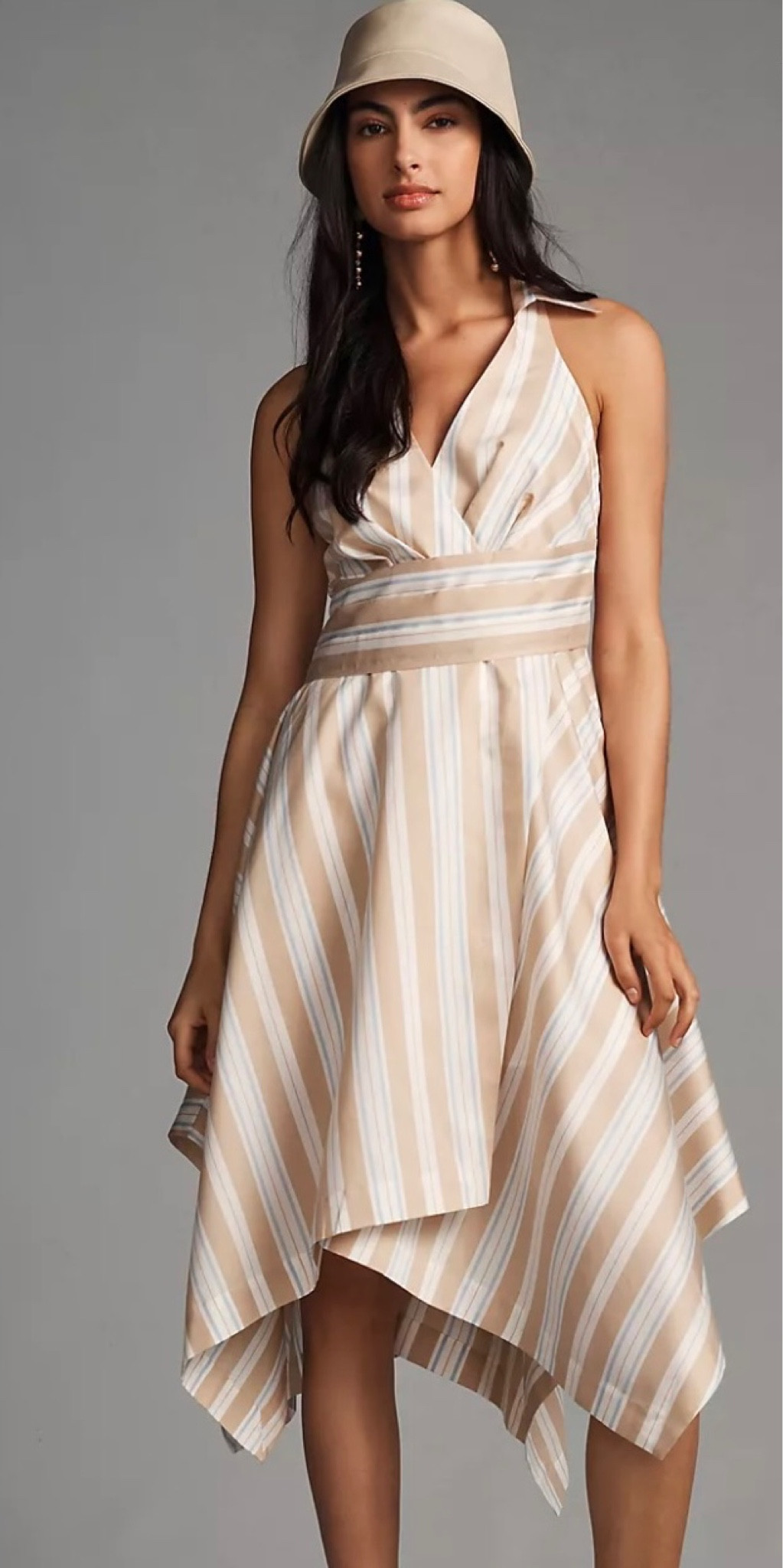 Asymmetrical Wrap Dress