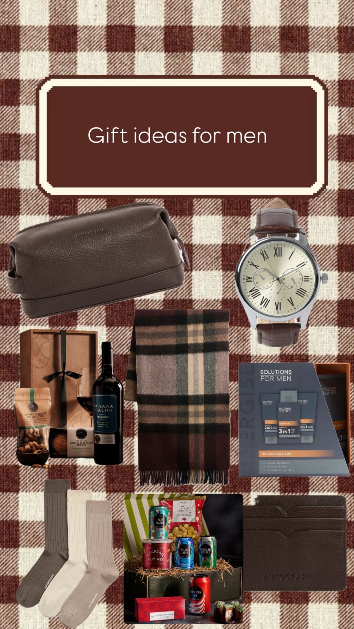Gifts ideas for men #christmas #giftguide 

#LTKmens #LTKuk #LTKautumn