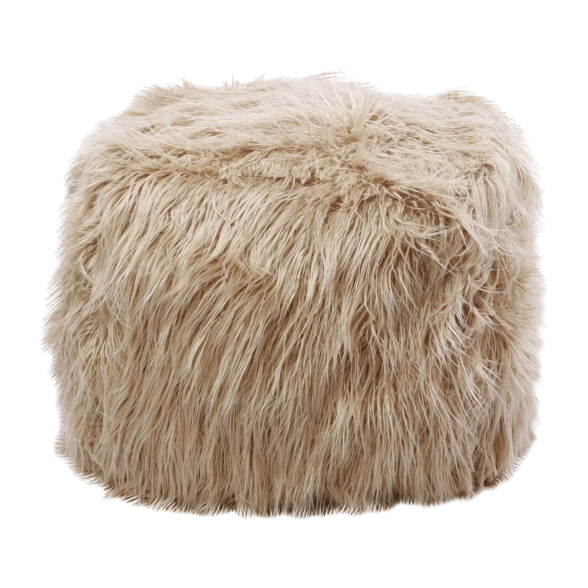 Laszlo Upholstered Pouf | Wayfair North America