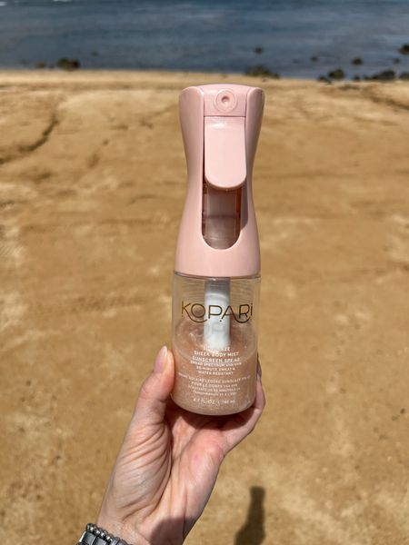 Sun kissed ☀️ sheer body mist with SPF 42 

Sunscreen that gives you that glow but blocks UVB & UVF.  Highly recommend! 

Nordstrom / summer / vacation essential / beauty products / must have / beach / pool / skin / skincare 

#LTKbeauty #LTKswim #LTKtravel