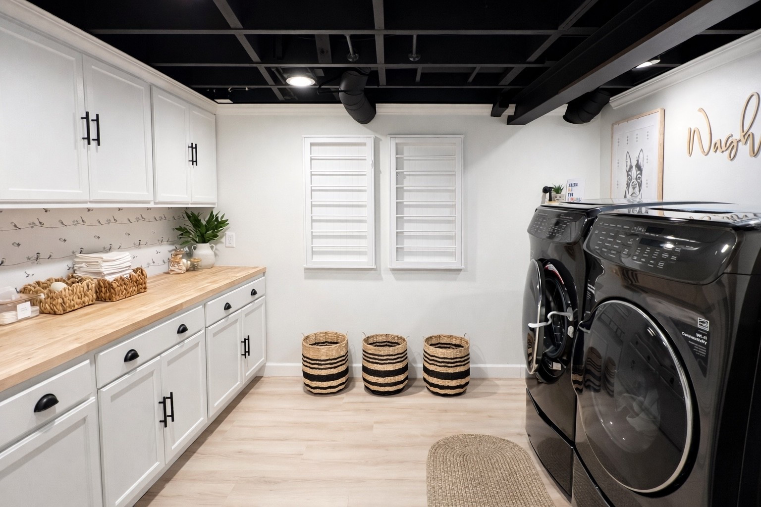 Laundry room love. 

#LTKdayinmylife #LTKHome #LTKmomlife