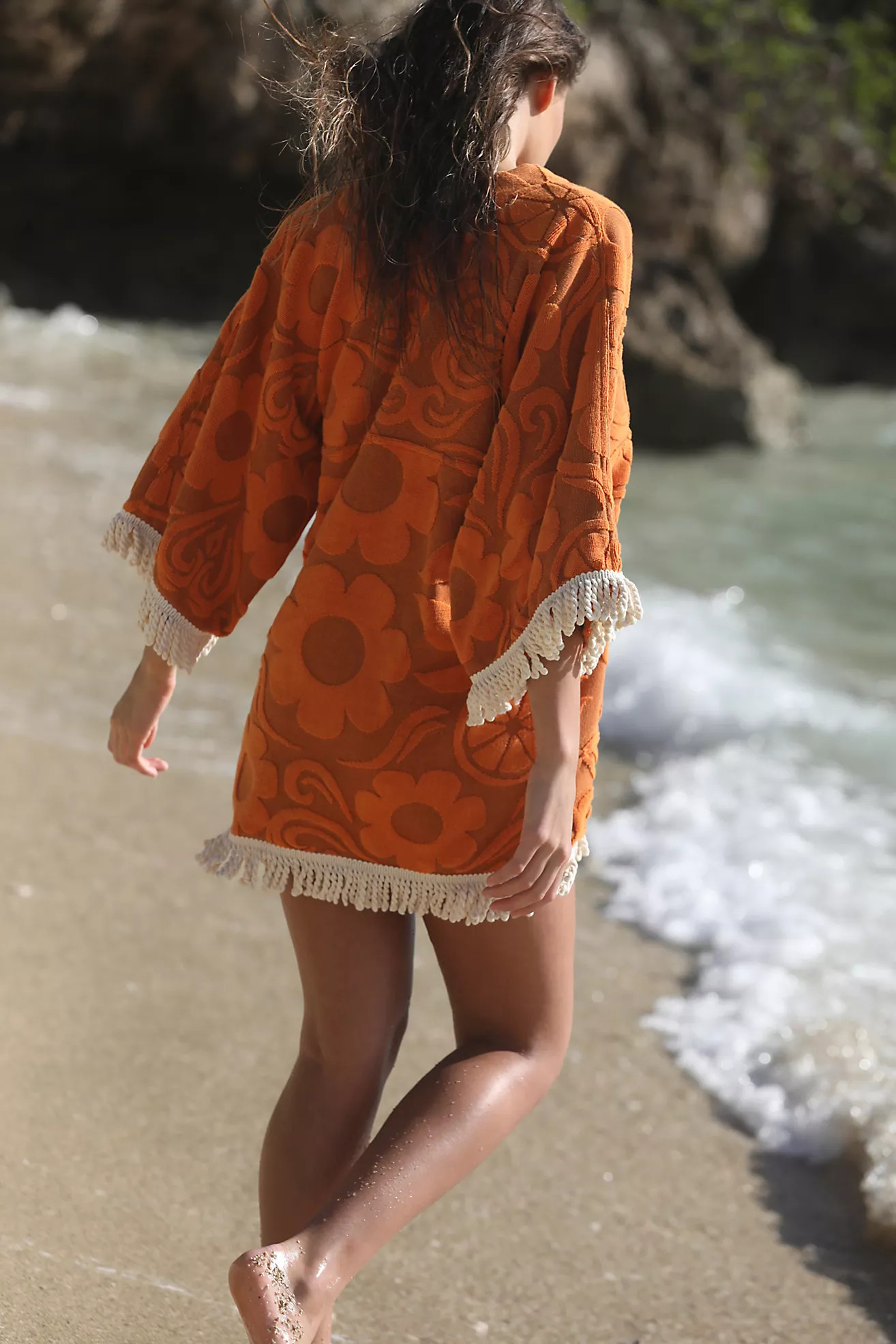 Pomelia Terry Throw Over | Free People (UK)