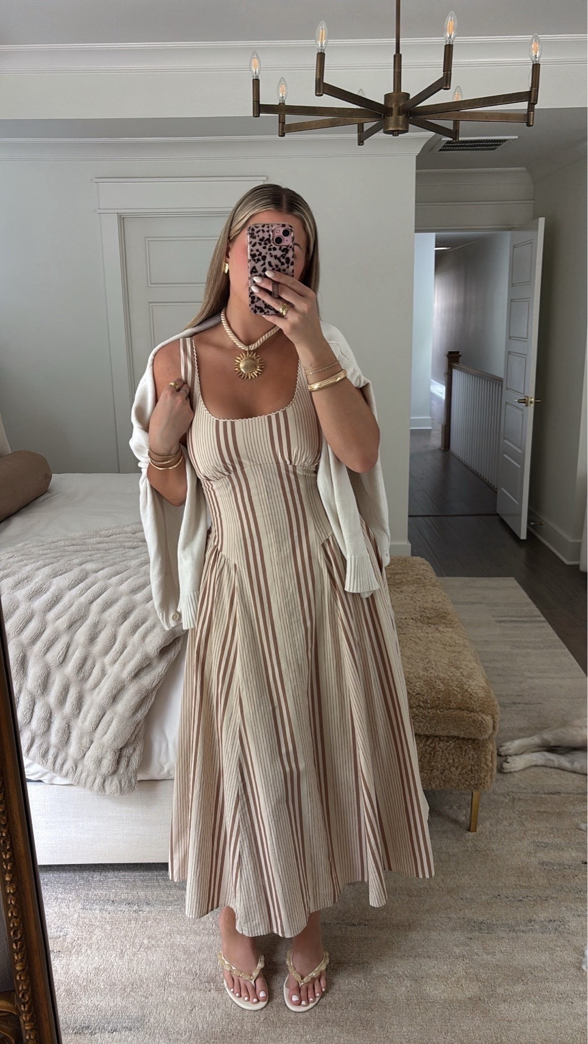 @abercrombie dress!🤎 I’m wearing a medium in this one! It’s so flattering!




Fall outfits women, Summer outfits, summer dresses, midi dress, tan stripe, bra-free, seasonal, drop waist, sidneymarieduke

#LTKSeasonal #LTKootd