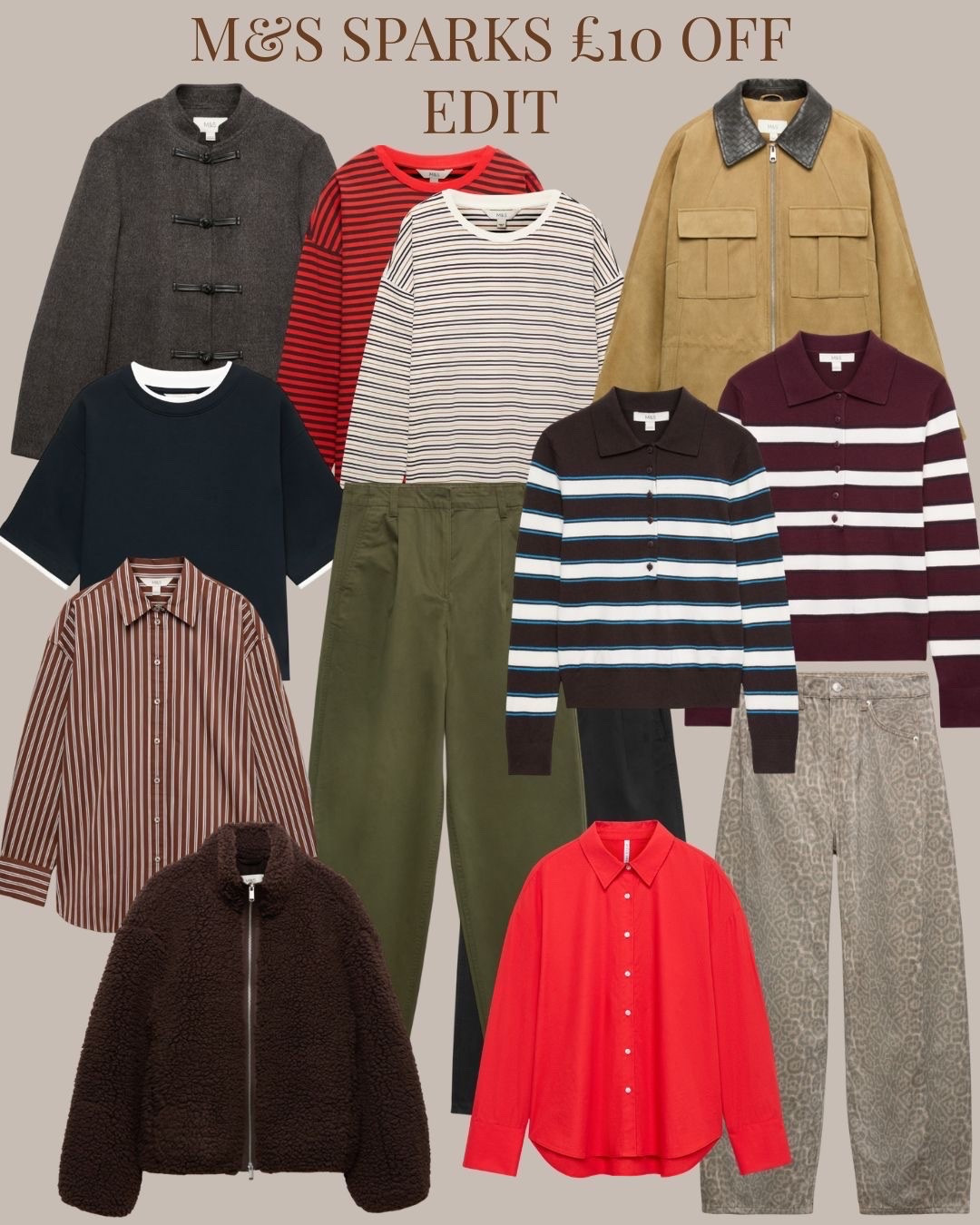 M&S sparks £10 off weekend. My edit.

#LTKuk #LTKautumn