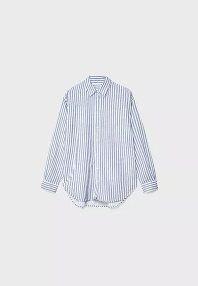 Linen blend shirt - Women's Clothing | Stradivarius United Kingdom | Stradivarius (UK)