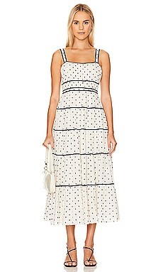 Ulla Johnson Clemente Dress in Ivory from Revolve.com | Revolve Clothing (Global)