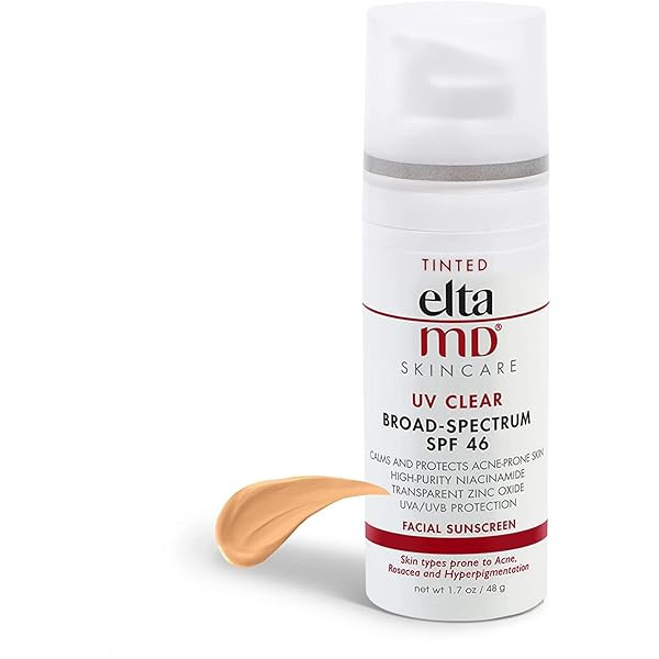 EltaMD UV Daily Moisturizer with SPF Tinted Face Sunscreen with Hyaluronic Acid, Broad Spectrum SPF  | Amazon (US)