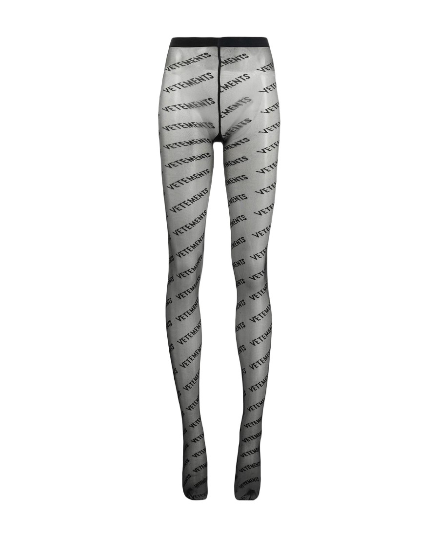 Vetements All-Over Logo Tights | Senser US