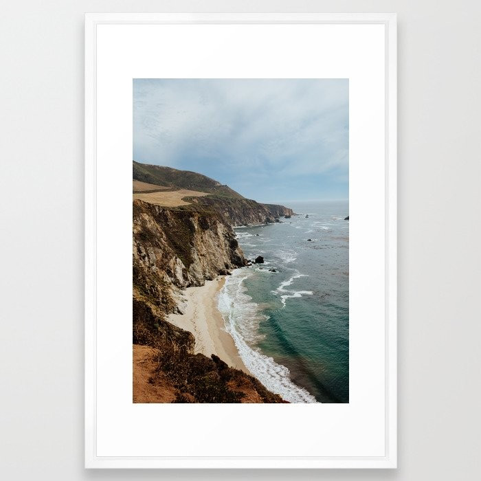 Big Sur  Framed Art Print | Society6